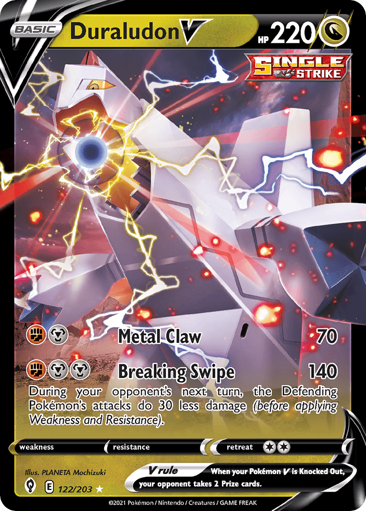Duraludon V — Prize Pack Series Cards Pokémon TCG card by PLANETA Mochizuki