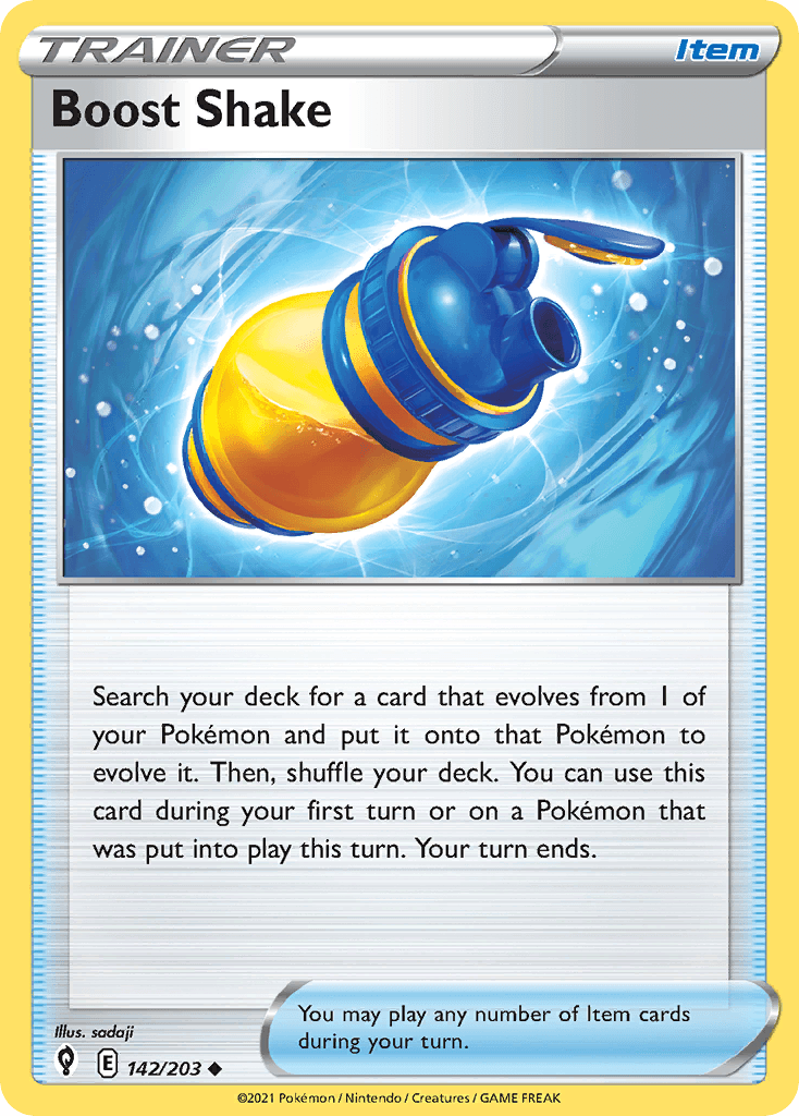 Boost Shake — Prize Pack Series Cards Pokémon TCG card by sadaji