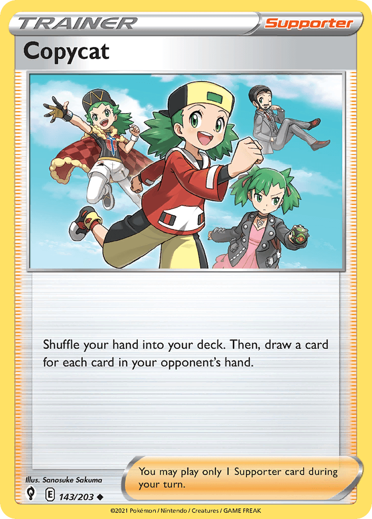 Copycat — Prize Pack Series Cards Pokémon TCG card by Sanosuke Sakuma