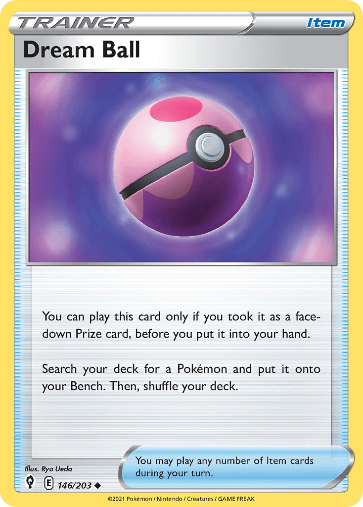 Dream Ball — Prize Pack Series Cards Pokémon TCG card by Ryo Ueda