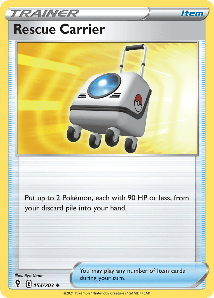 Rescue Carrier — Prize Pack Series Cards Pokémon TCG card by Ryo Ueda