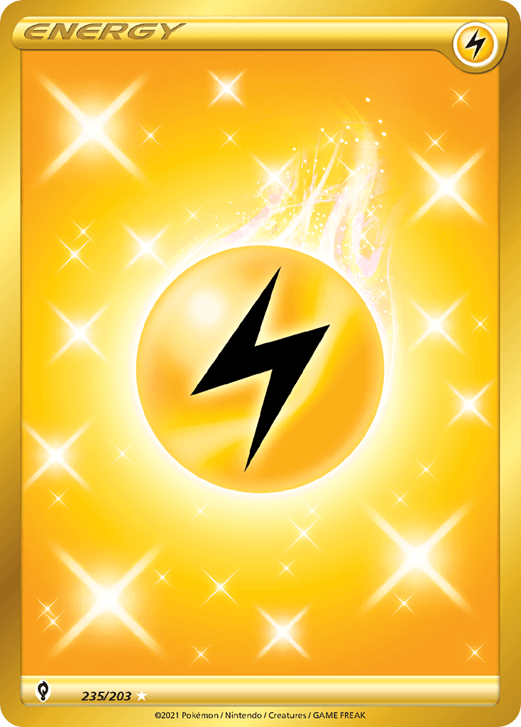 Lightning Energy (Secret) — SWSH07: Evolving Skies