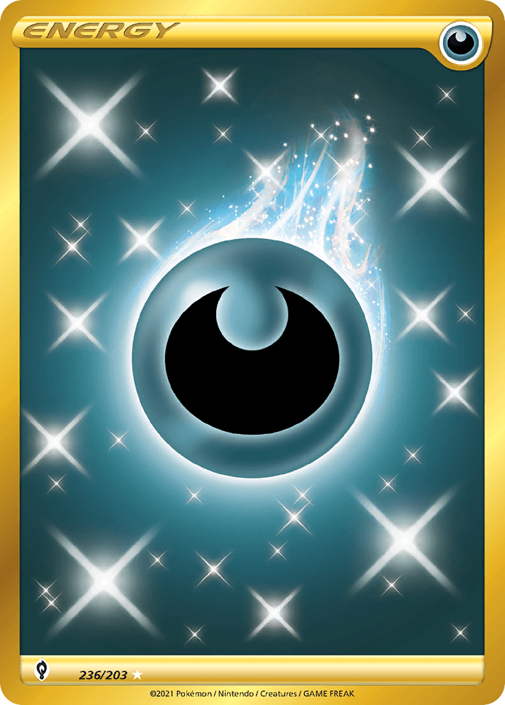 Darkness Energy (Secret) — SWSH07: Evolving Skies