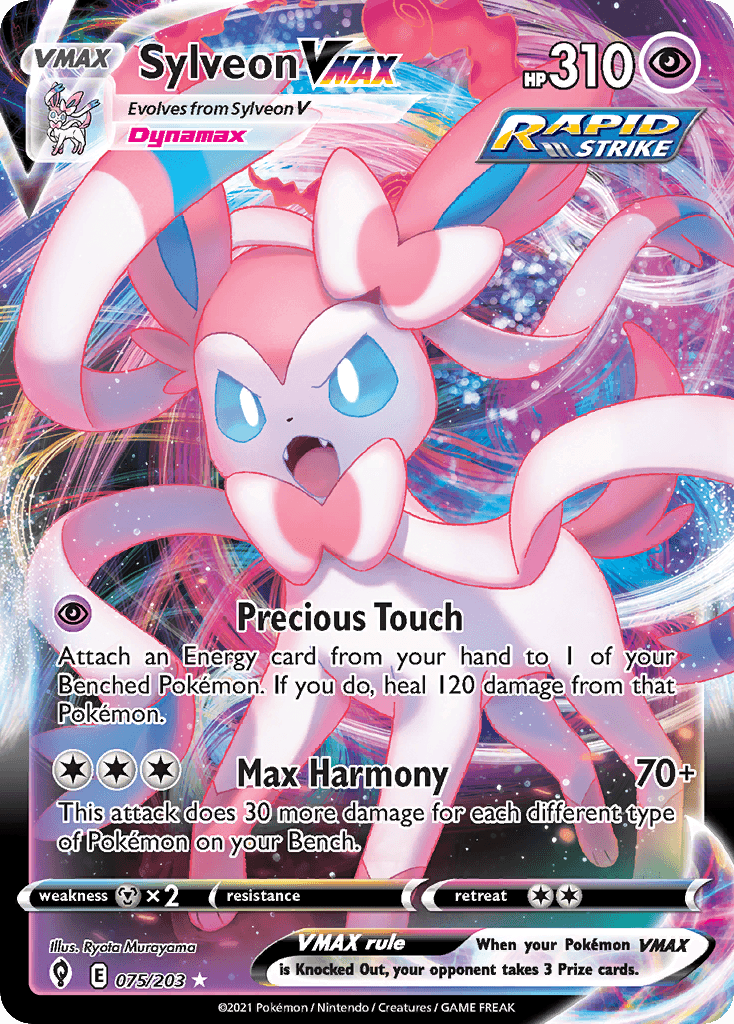 Sylveon VMAX — Prize Pack Series Cards Pokémon TCG card by Ryota Murayama