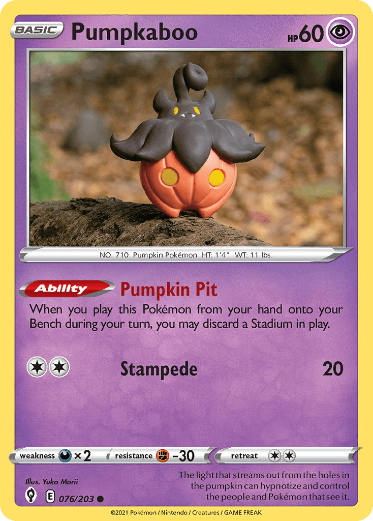 Pumpkaboo — Prize Pack Series Cards