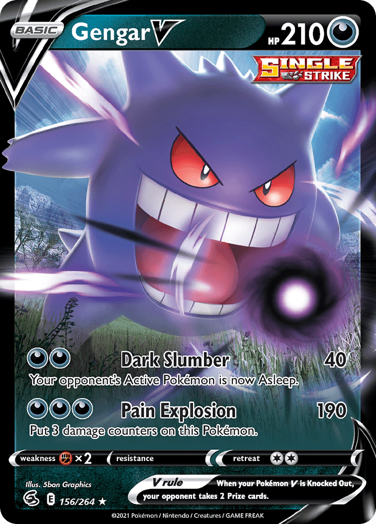 Gengar V — Prize Pack Series Cards Pokémon TCG card by 5ban Graphics