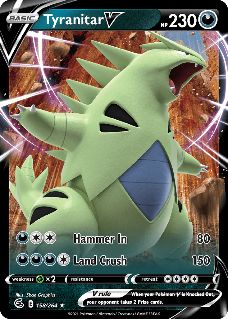 Tyranitar V — SWSH08: Fusion Strike