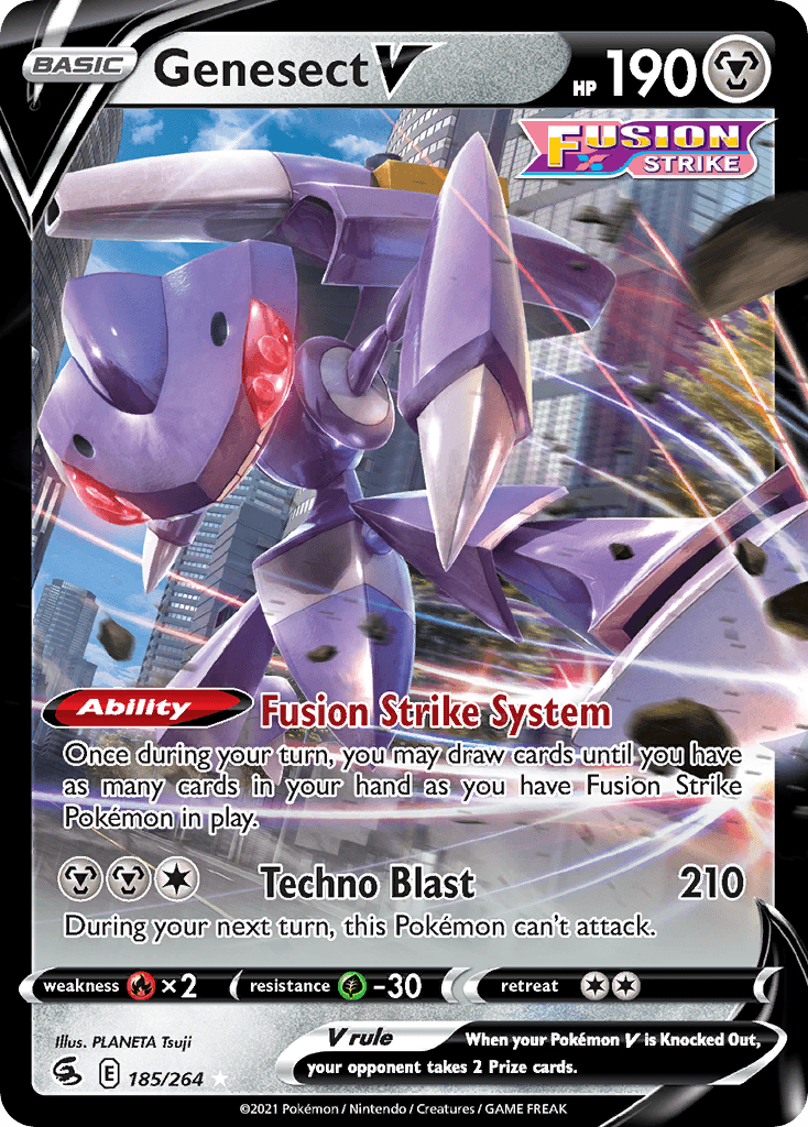Genesect V — Prize Pack Series Cards Pokémon TCG card by PLANETA Tsuji