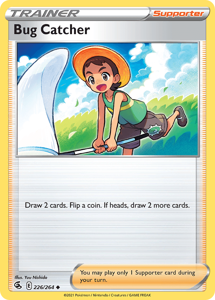 Bug Catcher — SWSH08: Fusion Strike Pokémon TCG card by Yuu Nishida