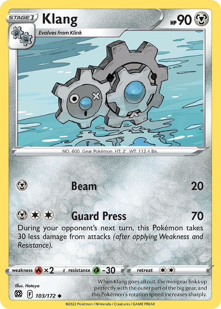 Klang — SWSH09: Brilliant Stars Pokémon TCG card by Hataya