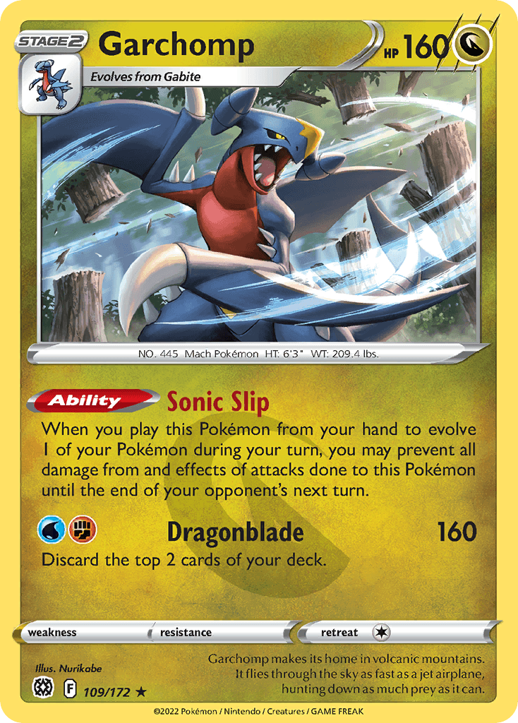 Garchomp — Prize Pack Series Cards Pokémon TCG card by Nurikabe