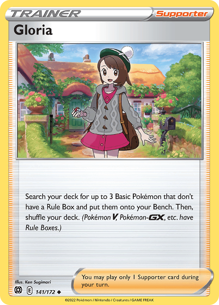 Gloria — Prize Pack Series Cards Pokémon TCG card by Ken Sugimori
