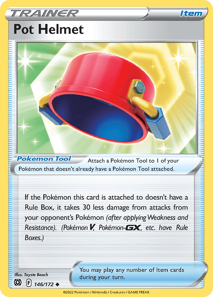 Pot Helmet — Prize Pack Series Cards Pokémon TCG card by Toyste Beach