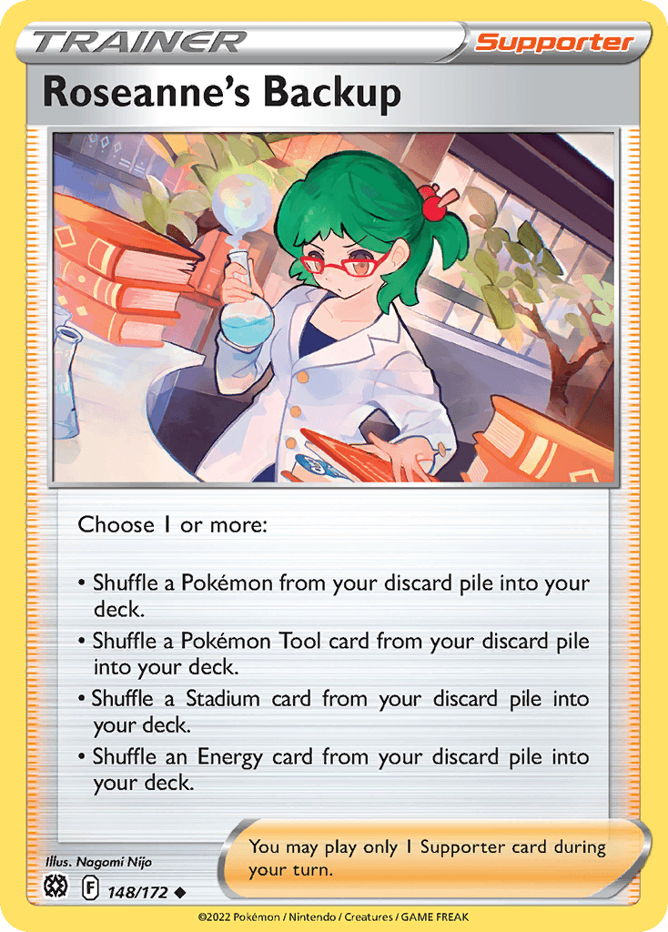 Roseanne's Backup — Prize Pack Series Cards Pokémon TCG card by Nagomi Nijo