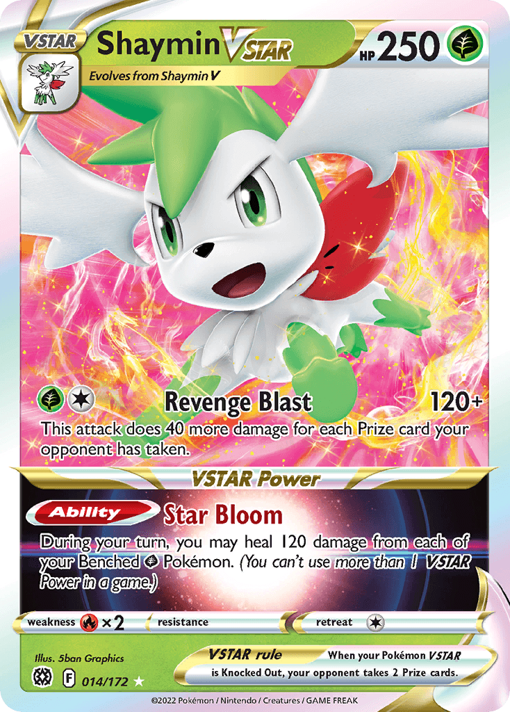 Shaymin VSTAR — Prize Pack Series Cards