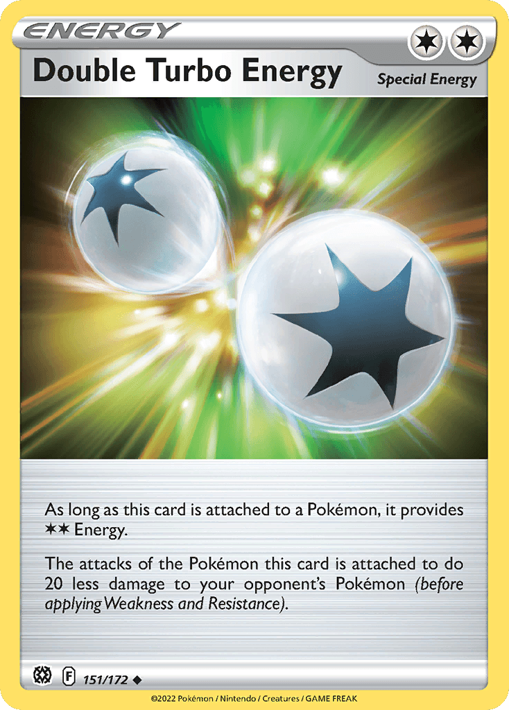 Double Turbo Energy (Cosmos Holo) — Prize Pack Series Cards