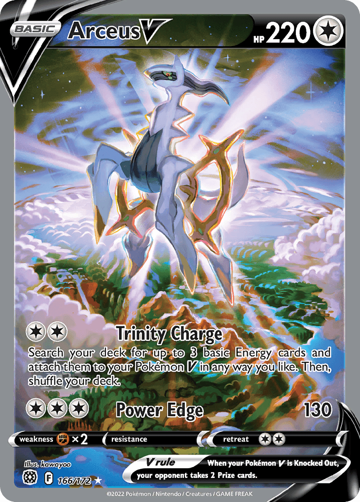 Arceus V (Alternate Full Art) — Pokémon TCG card