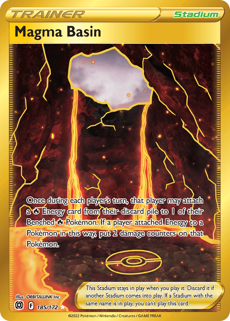 Magma Basin — SWSH09: Brilliant Stars Trainer Gallery