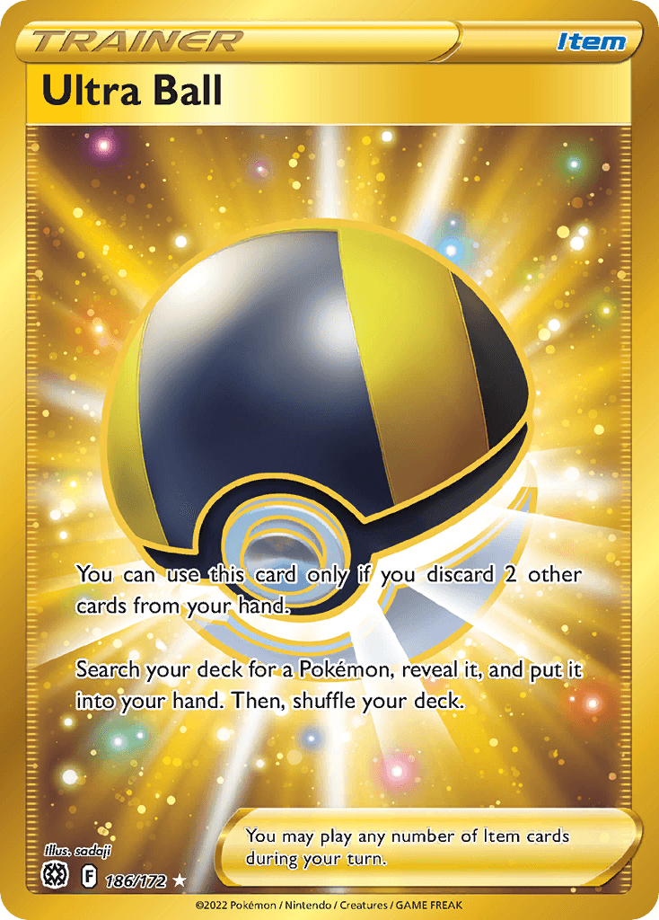 Ultra Ball (Secret) — Pokémon TCG card