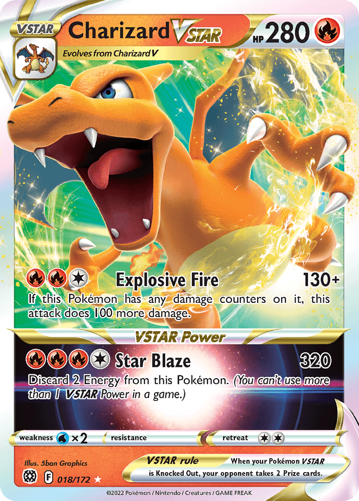 Charizard VSTAR — Prize Pack Series Cards