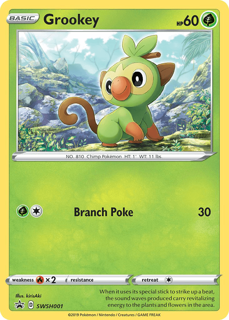 Grookey — First Partner Pack Pokémon TCG card by kirisAki
