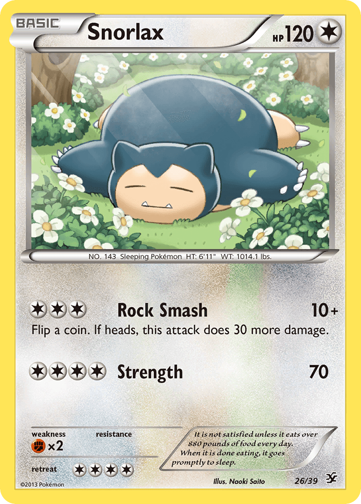 Snorlax — Kalos Starter Set