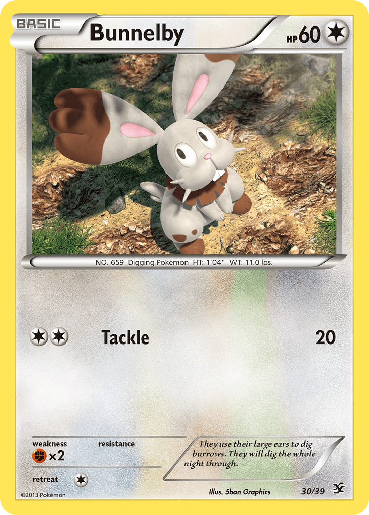 Bunnelby — Kalos Starter Set