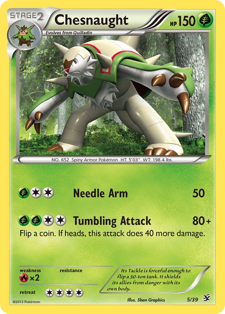 Chesnaught — Kalos Starter Set