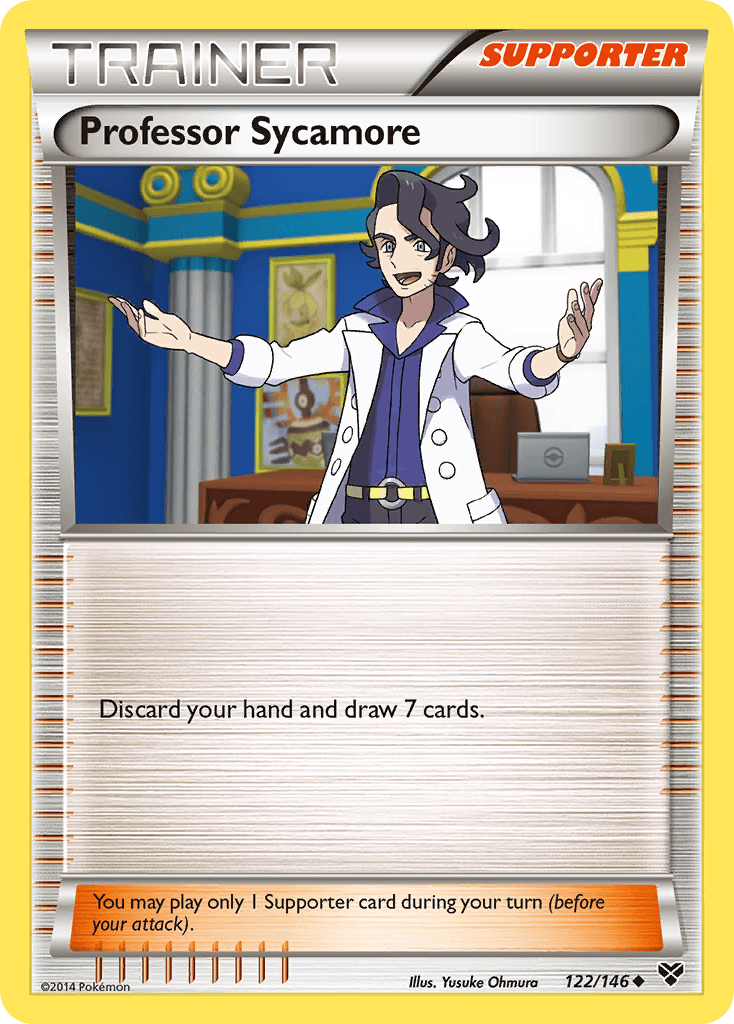 Professor Sycamore (2015) — Professor Program Promos Pokémon TCG card by Yusuke Ohmura