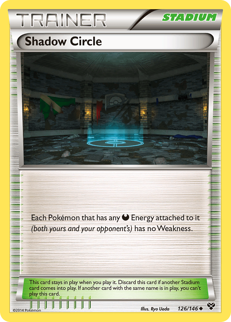 Shadow Circle — XY Base Set Pokémon TCG card by Ryo Ueda