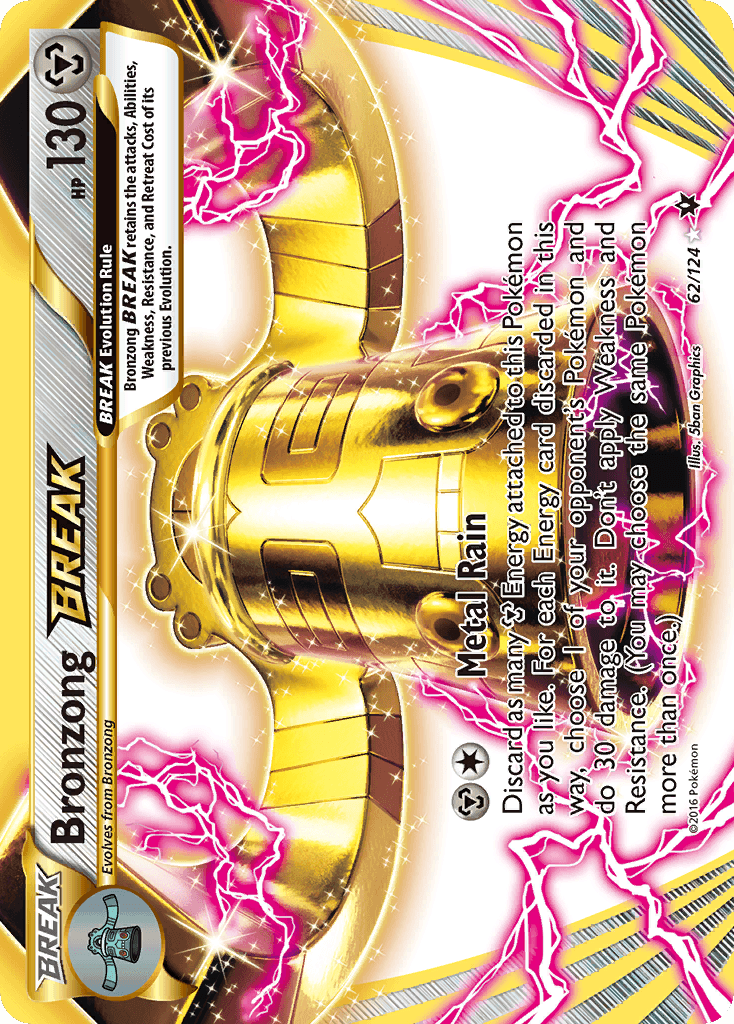 Bronzong BREAK — XY - Fates Collide Pokémon TCG card by 5ban Graphics
