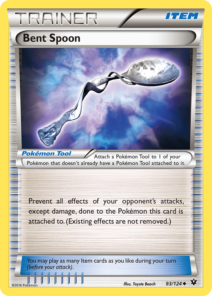 Bent Spoon — XY - Fates Collide Pokémon TCG card by Toyste Beach