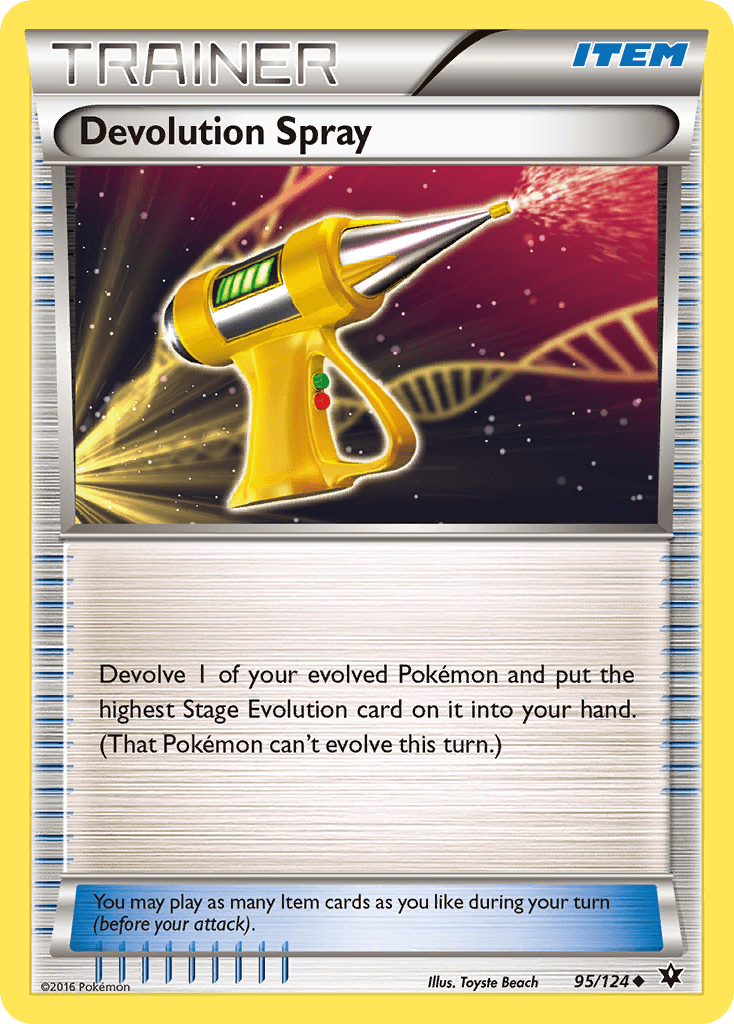 Devolution Spray — XY - Fates Collide Pokémon TCG card by Toyste Beach