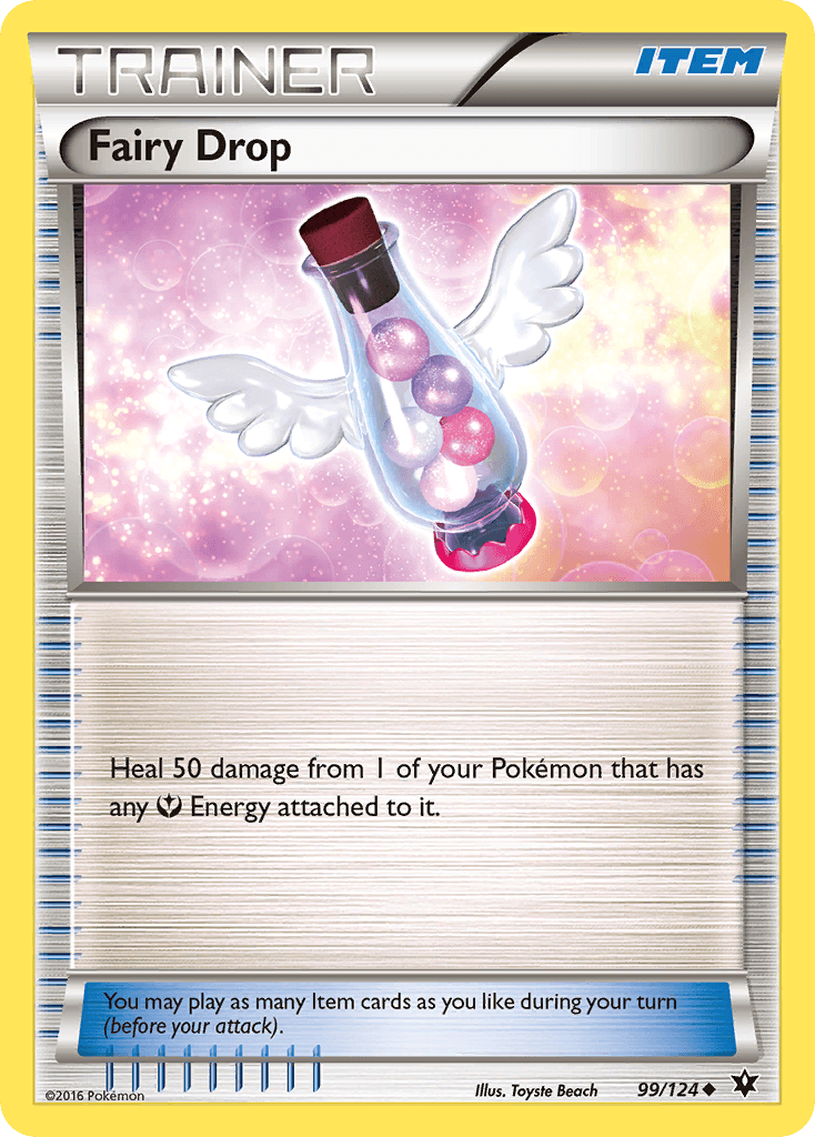 Fairy Drop — XY - Fates Collide Pokémon TCG card by Toyste Beach