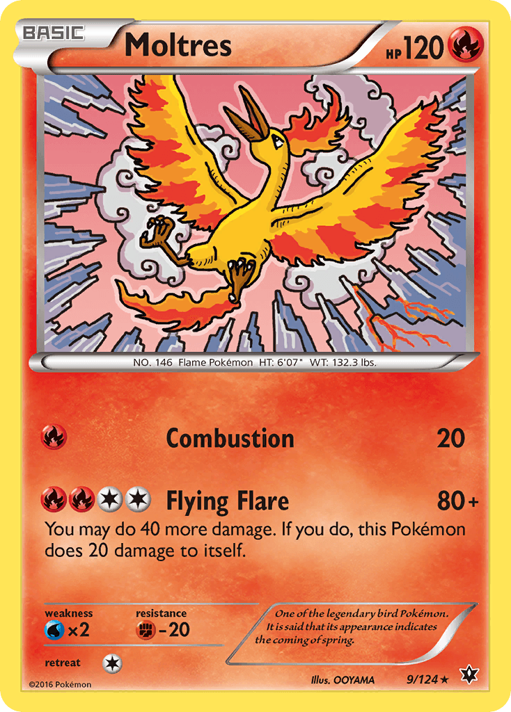 Moltres — XY - Fates Collide