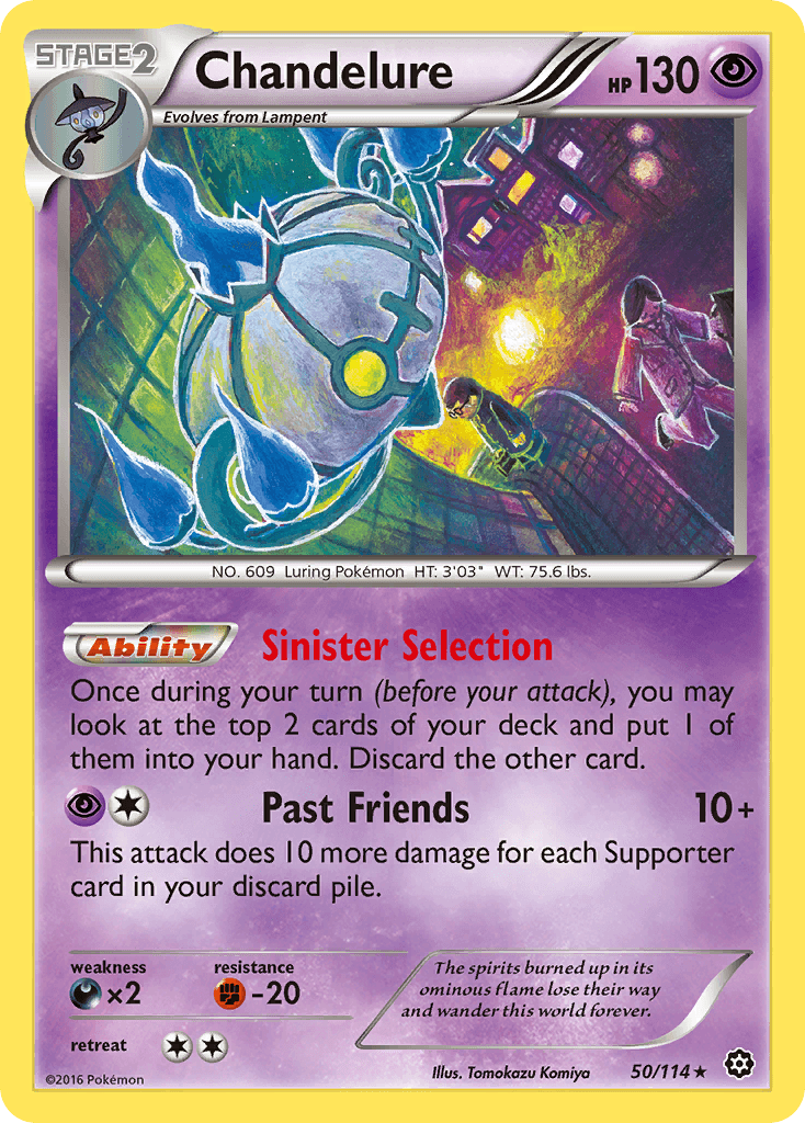Chandelure — XY - Steam Siege