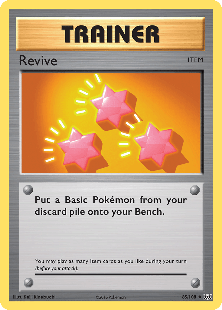 Revive — XY - Evolutions Pokémon TCG card by Keiji Kinebuchi