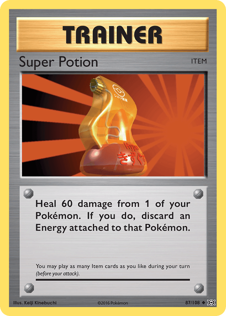 Super Potion — XY - Evolutions Pokémon TCG card by Keiji Kinebuchi