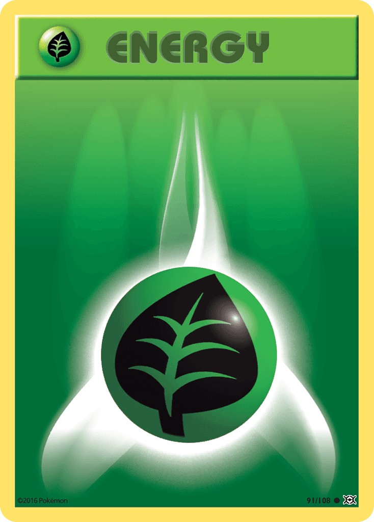 Grass Energy — XY - Evolutions