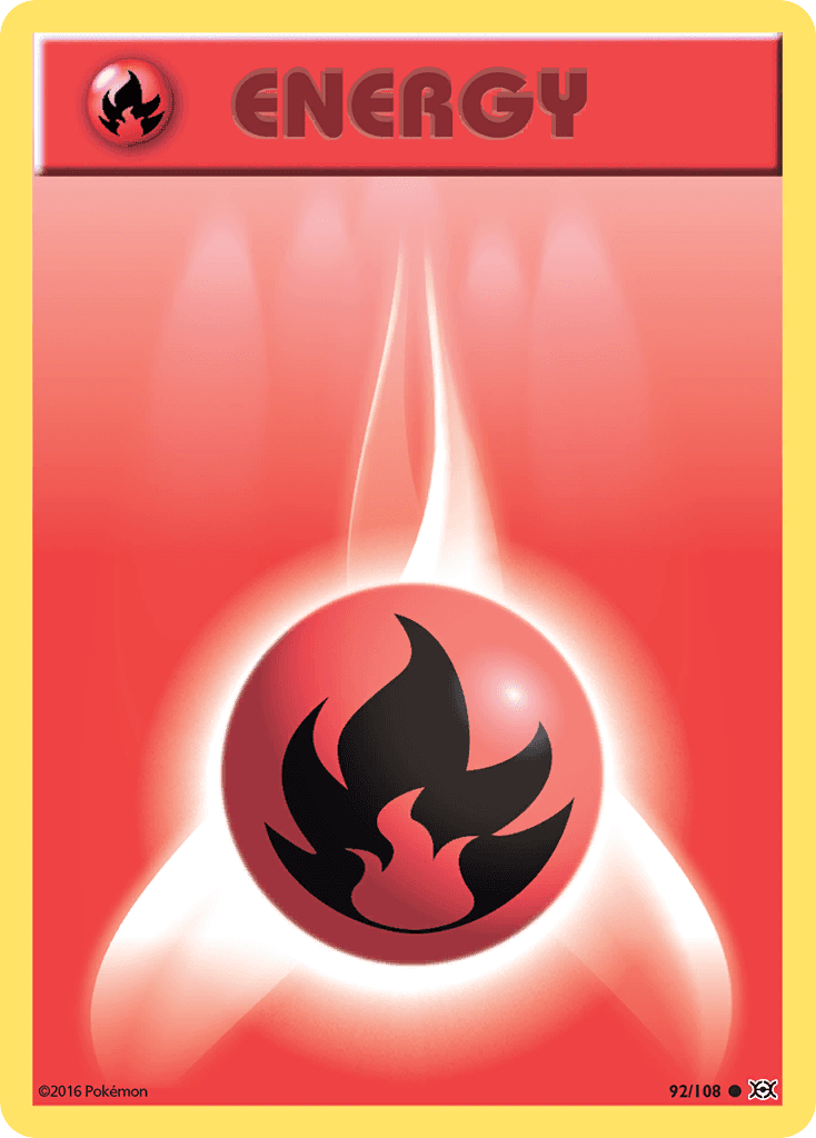Fire Energy — XY - Evolutions