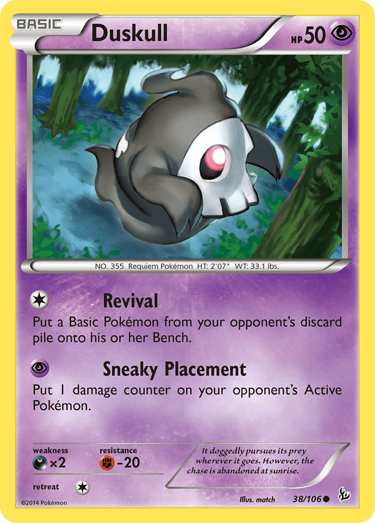 Duskull — XY - Flashfire Pokémon TCG card by match