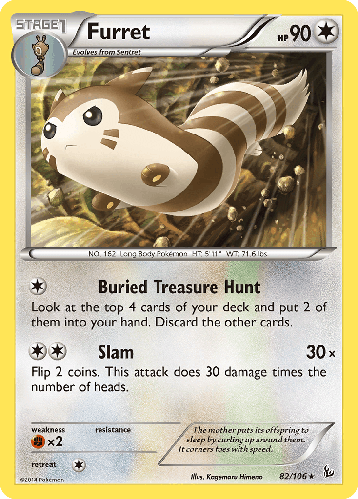 Furret — XY - Flashfire