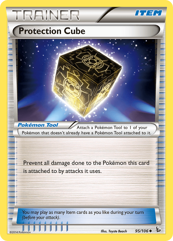 Protection Cube — XY - Flashfire Pokémon TCG card by Toyste Beach