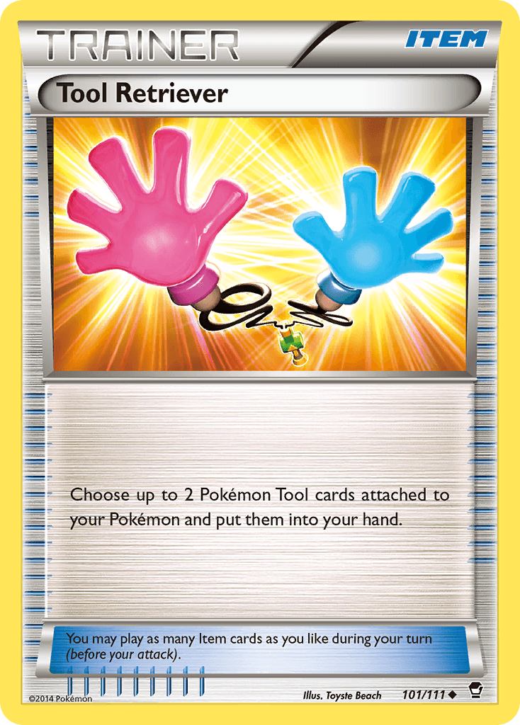 Tool Retriever — XY - Furious Fists Pokémon TCG card by Toyste Beach