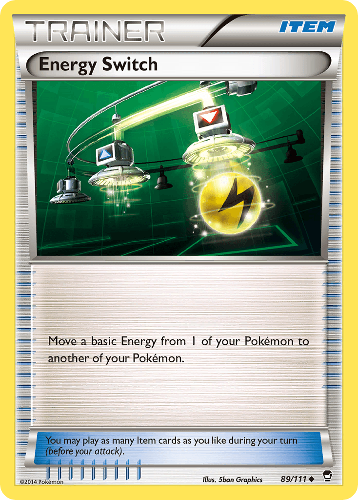 Energy Switch — XY - Furious Fists Pokémon TCG card by 5ban Graphics