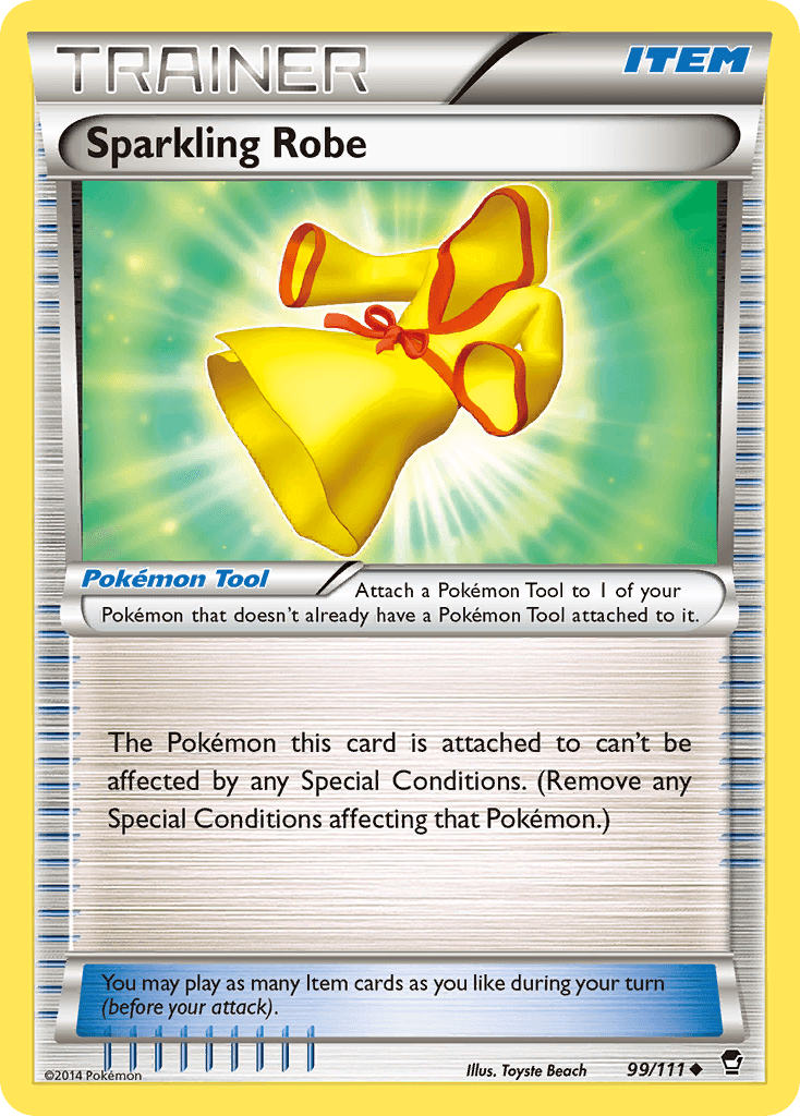 Sparkling Robe — XY - Furious Fists Pokémon TCG card by Toyste Beach