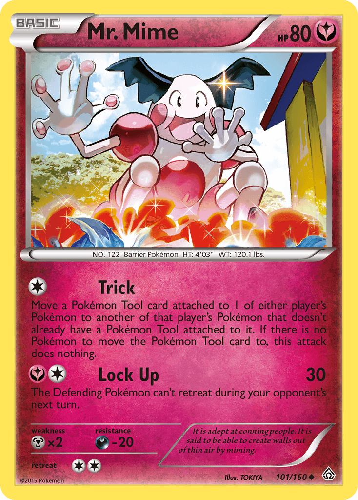 Mr. Mime — XY - Primal Clash Pokémon TCG card by TOKIYA