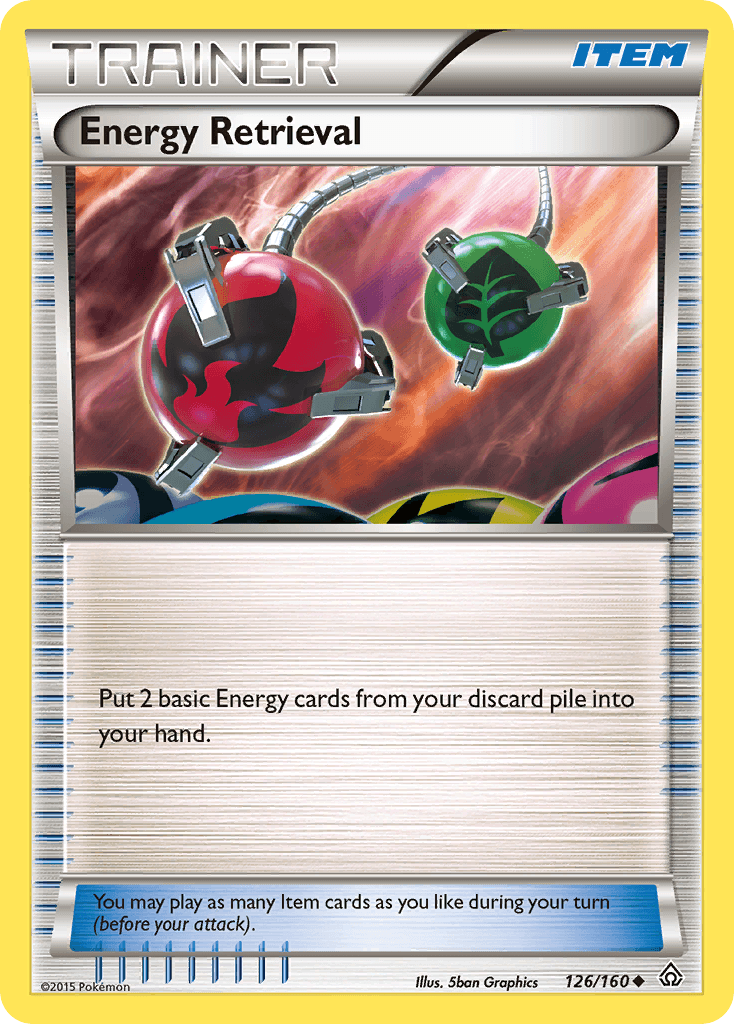 Energy Retrieval — XY - Primal Clash Pokémon TCG card by 5ban Graphics