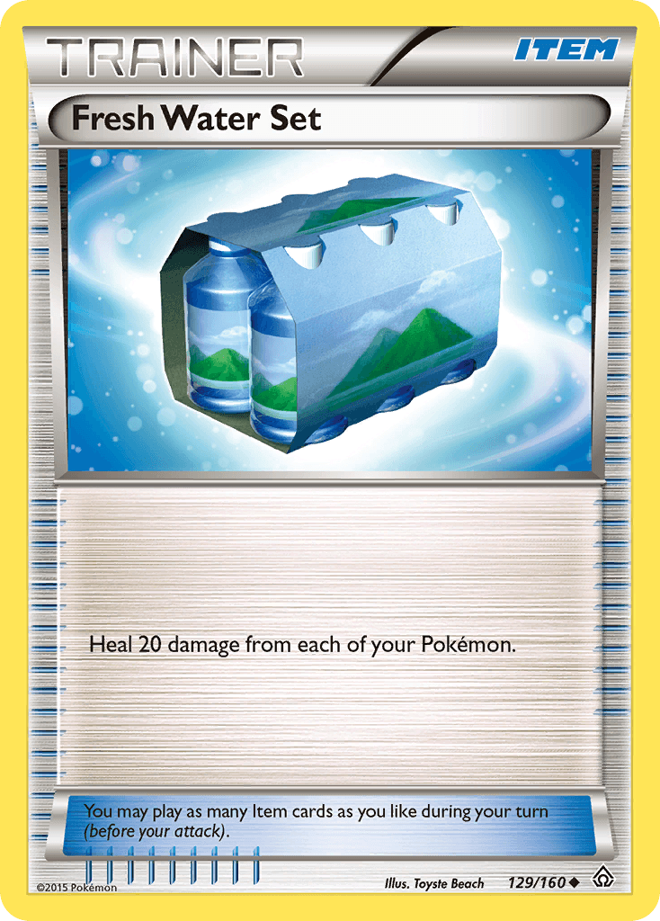Fresh Water Set — XY - Primal Clash Pokémon TCG card by Toyste Beach