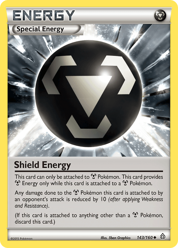 Shield Energy — XY - Primal Clash Pokémon TCG card by 5ban Graphics